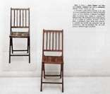 One and Three Chairs de Joseph Kosuth: exemplo de obra de arte conceitual