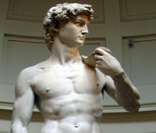Davi: obra de Michelangelo (grande escultor e pintor italiano)