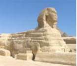 Esfinge de Gizé no Egito: a mais conhecida no mundo