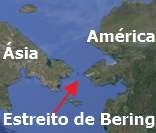 Estreito de Bering: entrada do Homem na América na Pré-História