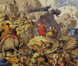 Passagem de Aníbal e seu exército pelos Alpes na 2ª Guerra Púnica