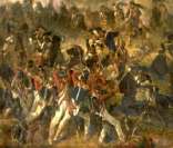 Batalha de Waterloo em 1815: fim do império napoleônico