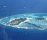 Maldivas: ilhas do Oceano Índico.