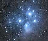 Plêiades: aglomerado de estrelas localizado na Constelação do Touro