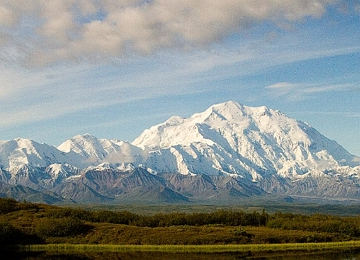 Foto do Monte McKinley no Alasca