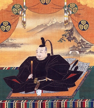 Pintura do primeiro xogum Tokugawa Ieyasu
