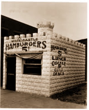 Foto da fachada da White Castle de 1921