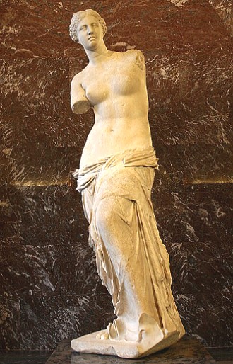 Est&aacute;tua da deusa Afrodite