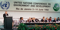 Conferência realizada na Eco 92 no Rio de Janeiro em 1992.