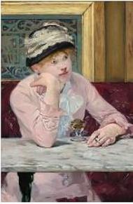 Ameixa, pintura de Édouard Manet