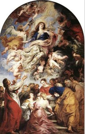 A Assunção da Virgem Maria, obra de Rubens