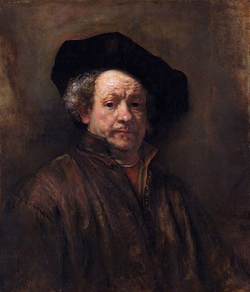 Autorretrato de Rembrandt