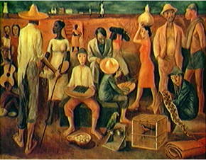 Bahia, pintura de Carybé