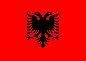 Bandeira da Alb&acirc;nia