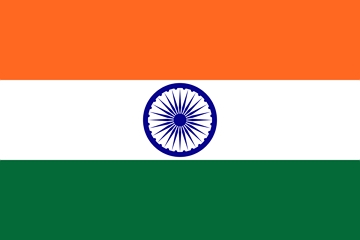 Bandeira da &Iacute;ndia