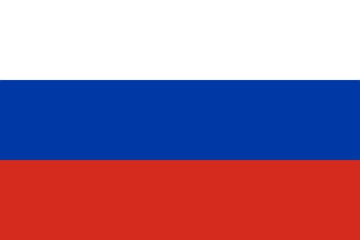 Bandeira da R&uacute;ssia