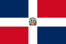 Bandeira nacional da República Dominicana