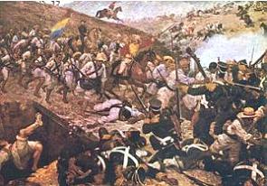 Batalha de Boyacá na guerra de independência da Colômbia