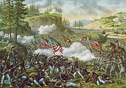Batalha da Chickamauga durante a Guerra Civil Ameridana