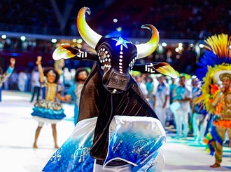 Foto da dan&ccedil;a do Boi Bumb&aacute;