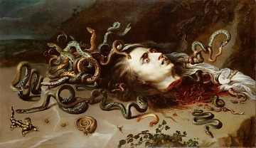 A cabe&ccedil;a da Medusa, obra de Peter Paul Rubens