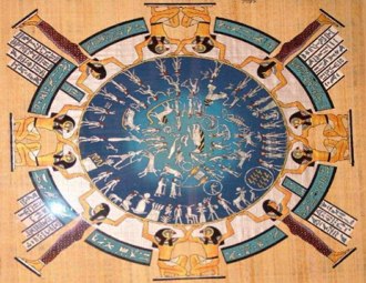 Imagem do calend&aacute;rio eg&iacute;pcio