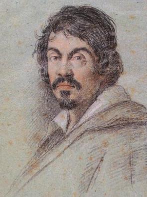 Retrato do artista barroco Caravaggio