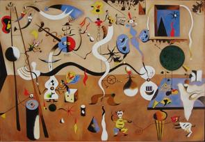 Obra O Carnaval Arlequim de Joan Miró