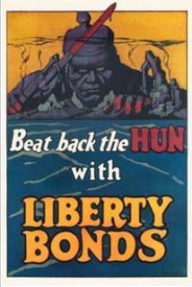 Cartaz norte americano mostrando os alemães como perigosos inimigos