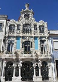 Casa Major Pessoa em Portugal, no estilo Art Nouveau