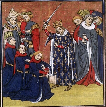 Cerim&ocirc;nia de Suserania e Vassalagem na Idade M&eacute;dia