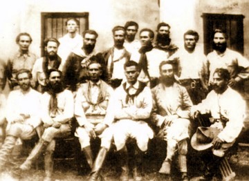 Integrantes do comando da Coluna Prestes