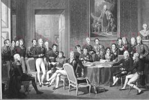 Reunião dos líderes europeu no Congresso de Viena