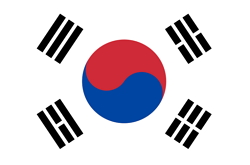 bandeira da Coreia do SUl