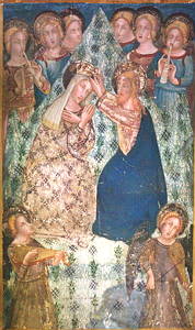 Coroação de Maria, obra de Ferrer Bassa