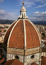 Cúpula da Catedral de Santa Maria del Fiore, obra de Filippo Brunelleschi