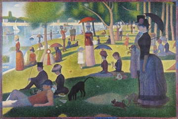 Obra p&oacute;s-impressionista de Georges Seurat