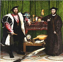 Os embaixadores, pintura de Hans Holbein