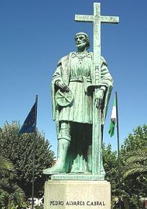 Estátua de Pedro Álvares Cabral em Portugal