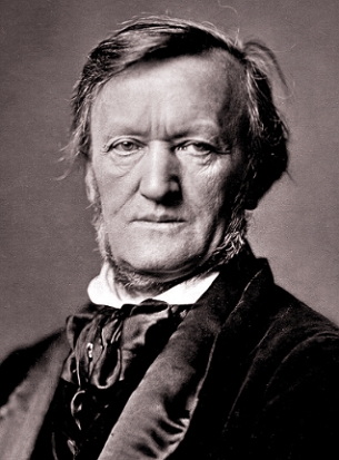 Foto do compositor de óperas Richard Wagner