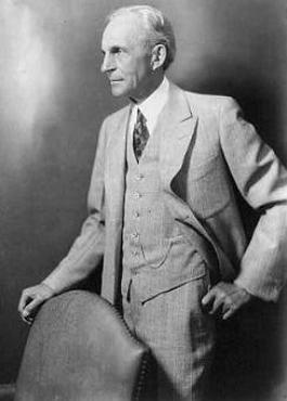 Foto de Henry Ford em 1934