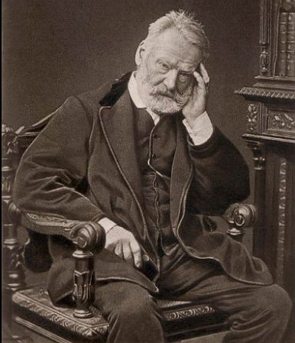 Foto do escritor francês Victor Hugo