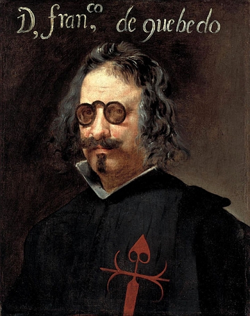 Retrato de Francisco Quevedo em Madri