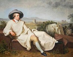 Pintura Goethe na Itália