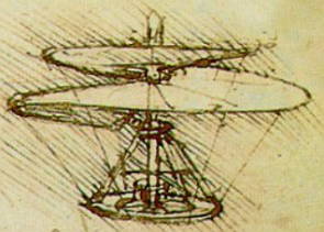Projeto de Helicóptero de Leonardo da Vinci