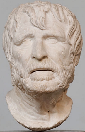 Busto de Hes&iacute;odo