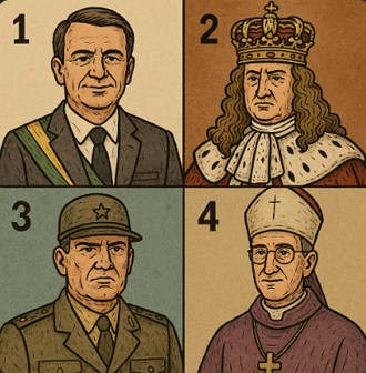 Ilustra&ccedil;&atilde;o usada para exerc&iacute;cios sobre o absolutismo