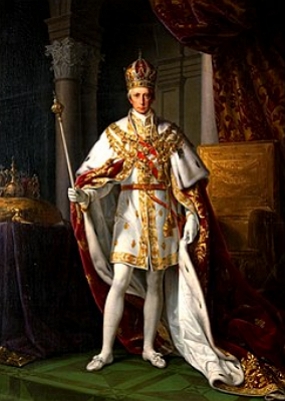 Retrato pintado do imperador Francisco II