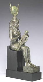 Estátua da deusa egípcia Ísis