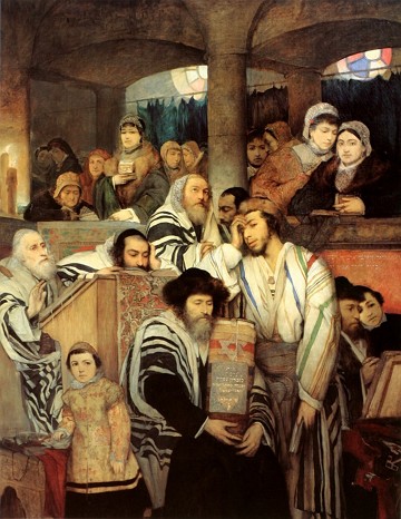 Pintura sobre o Juda&iacute;smo